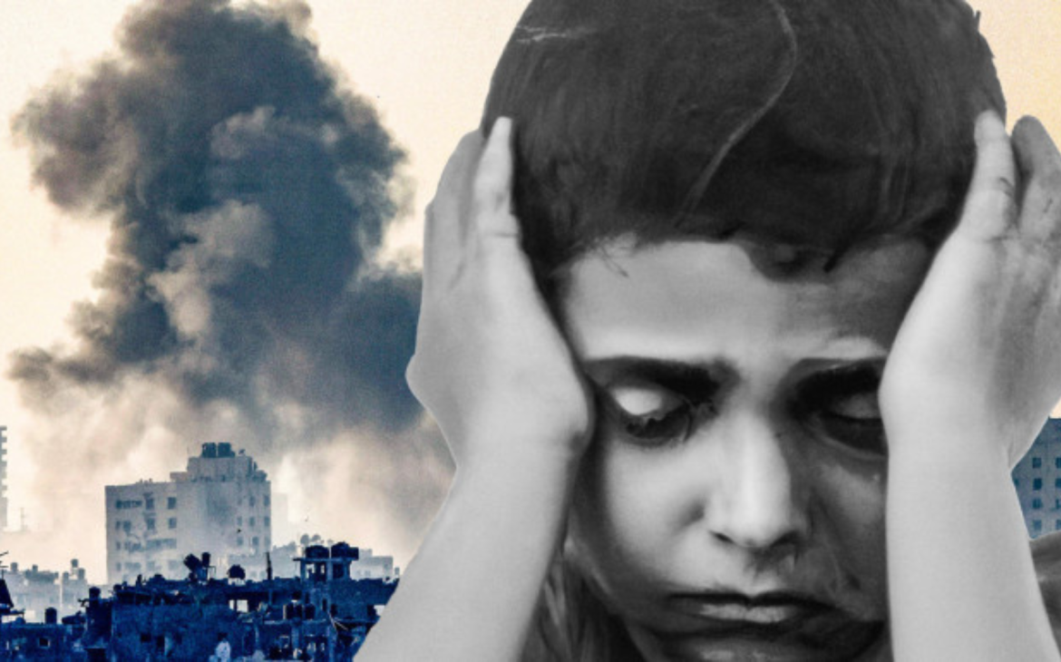 The mental health of the children in Gaza is rapidly deteriorating.